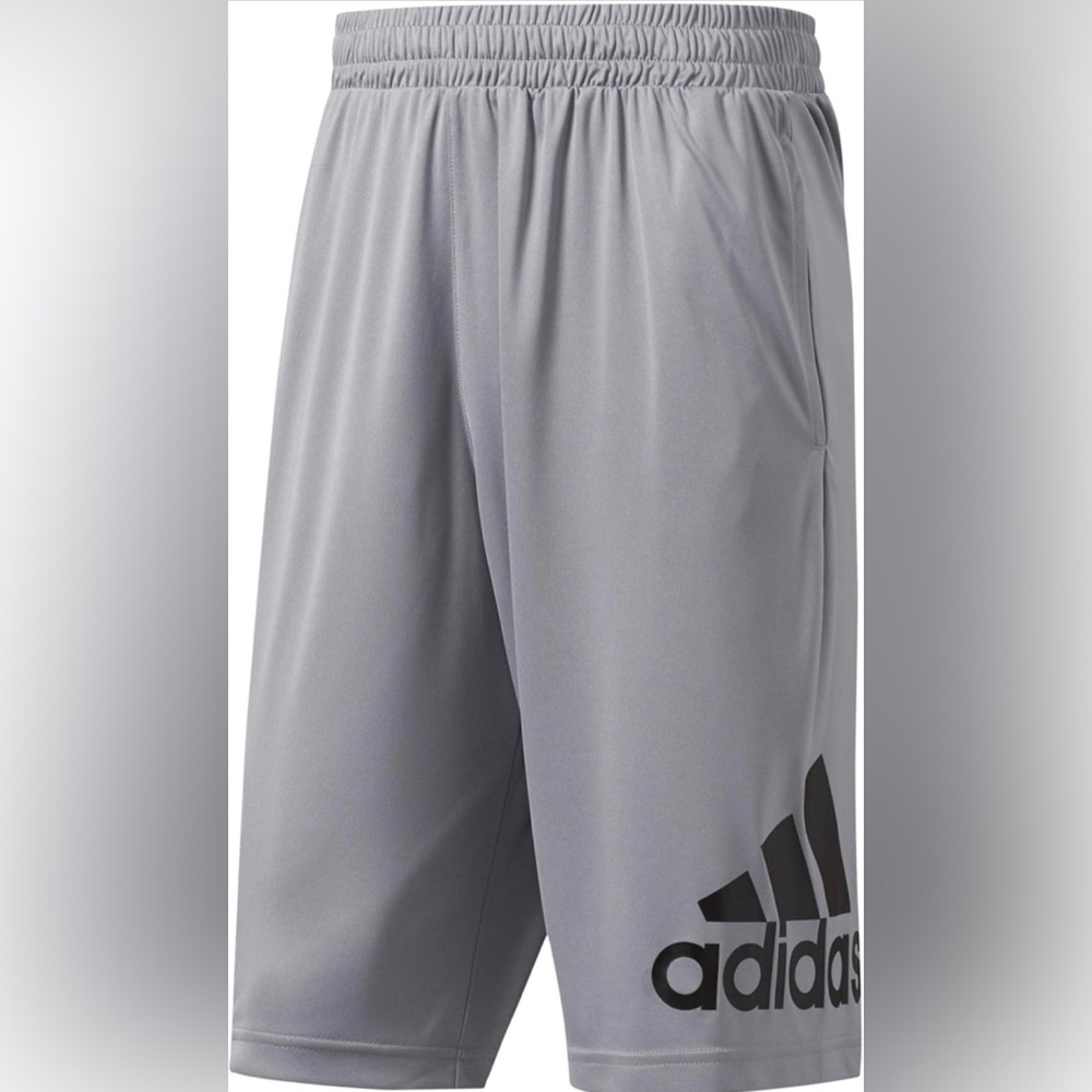 Adidas Men's Basketball Crazylight Gray Shorts